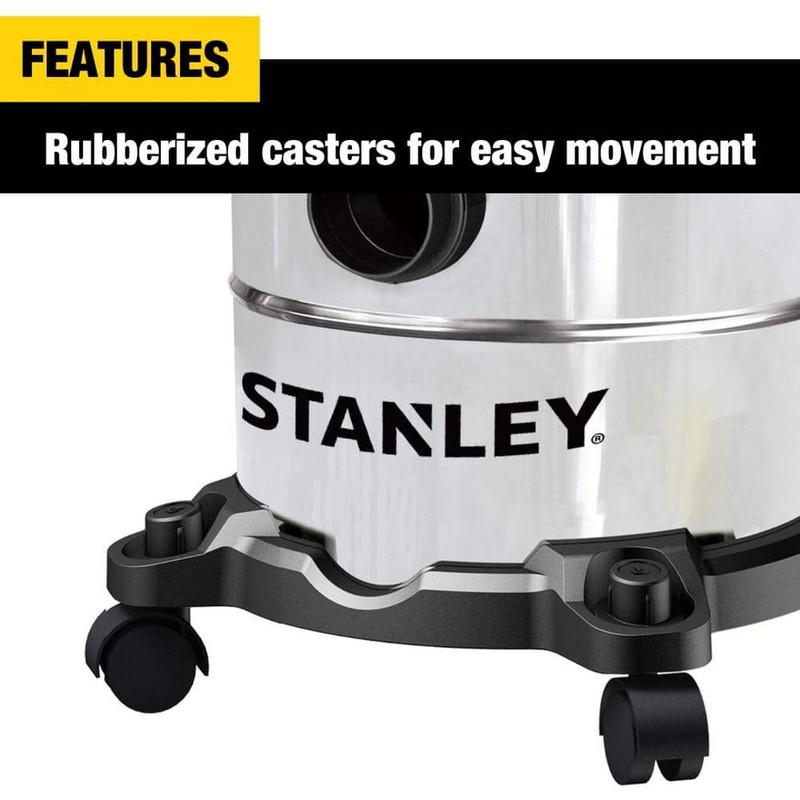Stanley 5 Gal. 4.0 Peak HP Wet/Dry Vac - Image 6