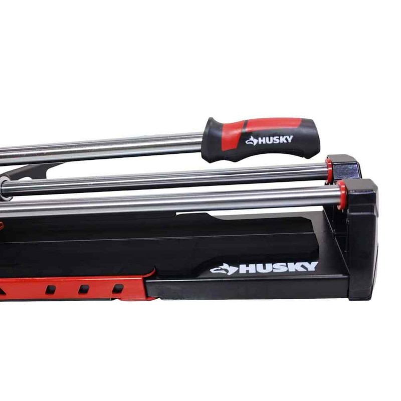 Husky 24 in. Tile Cutter with Tungsten Carbide Blade and Adjustable Gauge - Image 3