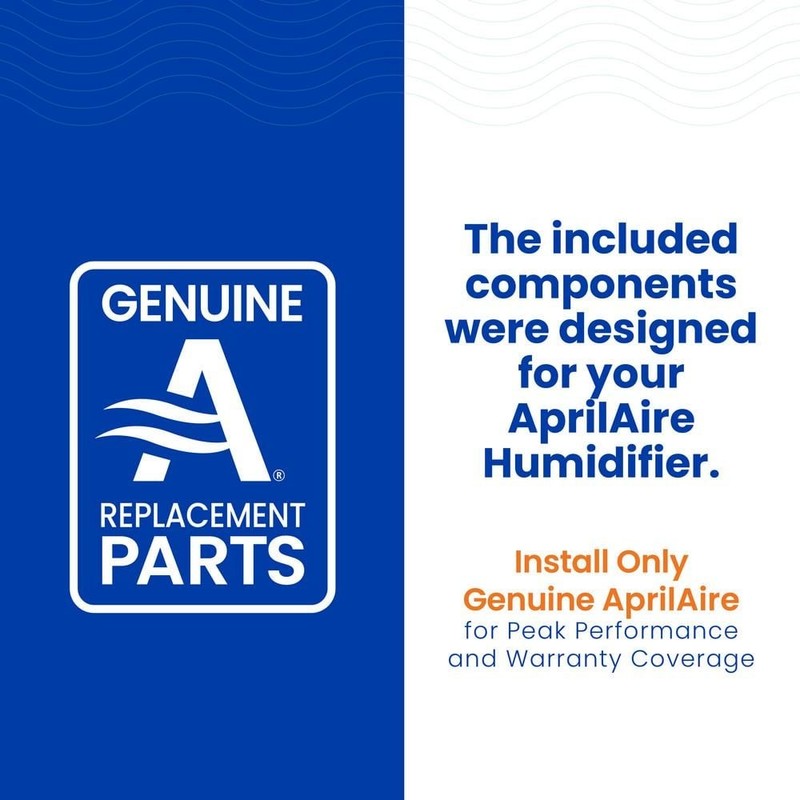 AprilAire 35 Series 10.7 in. Water Panel Assembly Replacement Kit for 600 - Image 7