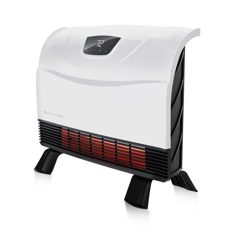 HEAT STORM Phoenix 1500W Convection Radiant Infrared Quartz Heater, Compact
