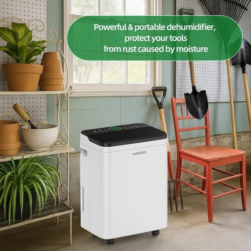Edendirect 50 pt. Dehumidifier 4,500 sq.ft. White, Variable Speed, Ionizer - Image 10