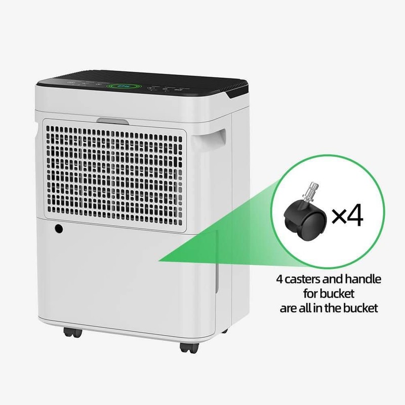 Edendirect 50 pt. Dehumidifier 4,500 sq.ft. White, Variable Speed, Ionizer - Image 11