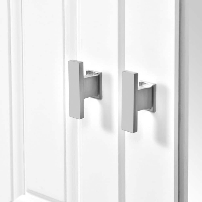 Virubi White 35.03" W x 28.74" H Rectangular Bathroom Medicine Cabinet Mirror - Image 4
