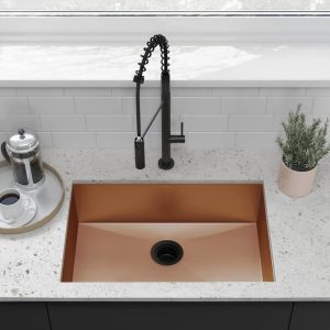Swiss Madison Tourner Stainless Steel 27 in. Single Bowl Undermount Kitchen Sink