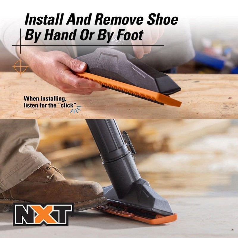 RIDGID 2-1/2 in. MAX2510 NXT Max Locking Floor Tool Vacuum Attachment Squeegee - Image 7