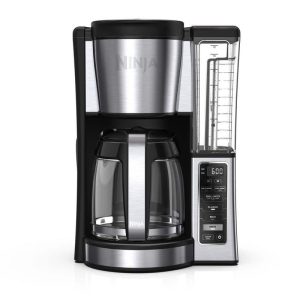 Ninja 12 Cup Stainless Steel Drip Coffee Maker Permanent Filter Delay Brew Tank