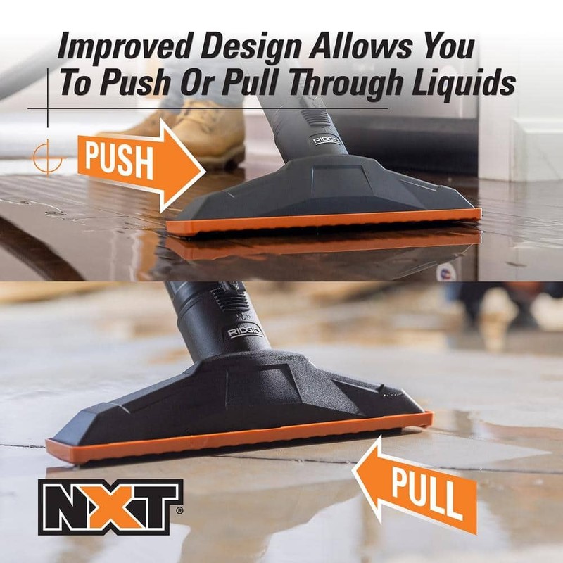 RIDGID 2-1/2 in. MAX2510 NXT Max Locking Floor Tool Vacuum Attachment Squeegee - Image 11