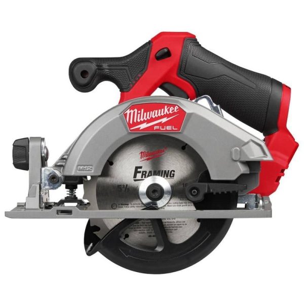 Milwaukee M12 FUEL 12V Lithium-Ion 5-3/8 in. Cordless Circular Saw Tool-Only