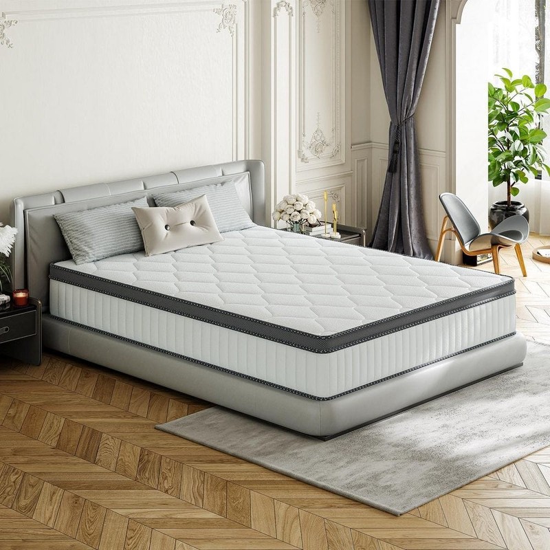 Babo Care Queen Medium Hybrid Memory Foam 14" Hypoallergenic Breathable Mattress - Image 11