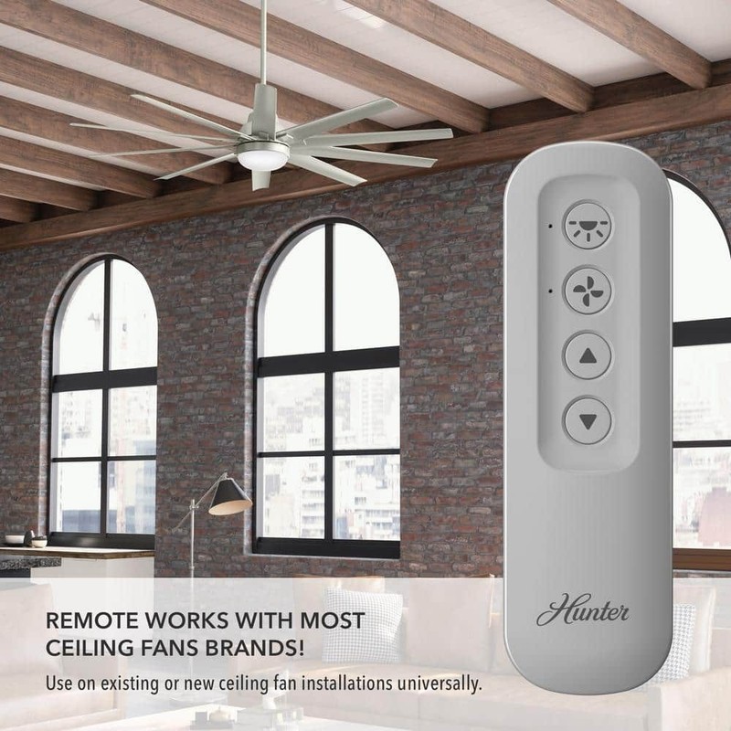 Hunter Universal 3-Speed Ceiling Fan and Light Kit Remote Control