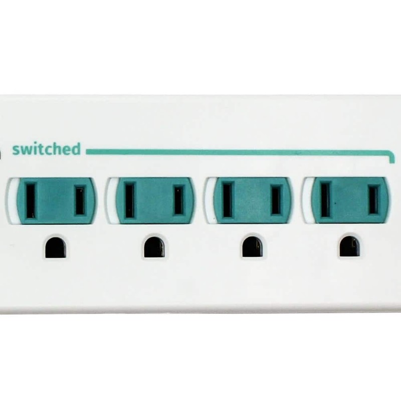 Simply Conserve 3 ft. 7-Outlet Energy-Saving Advanced Surge Protector - Image 4