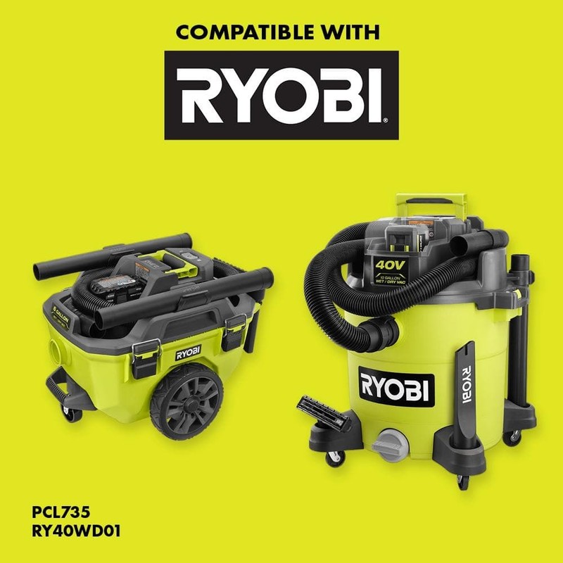 RYOBI Replacement Filter for 6 & 10 Gallon Wet/Dry Vacuums - PCL735, RY40WD01 - Image 2