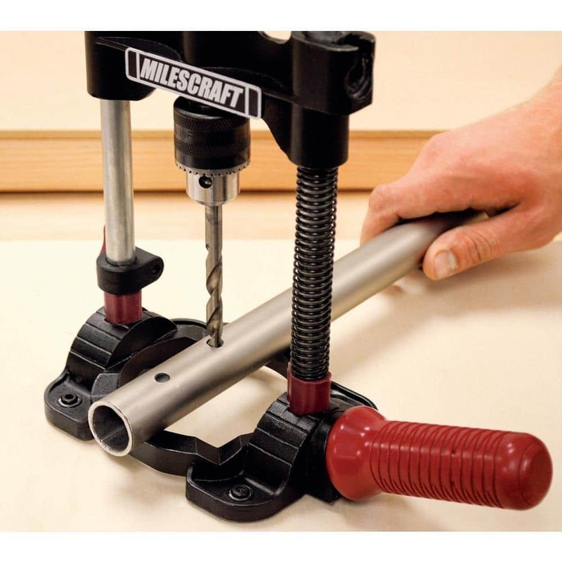 Milescraft DrillMate Portable Multi-Angle Drill Guide with 3/8 in. Chuck - Image 4