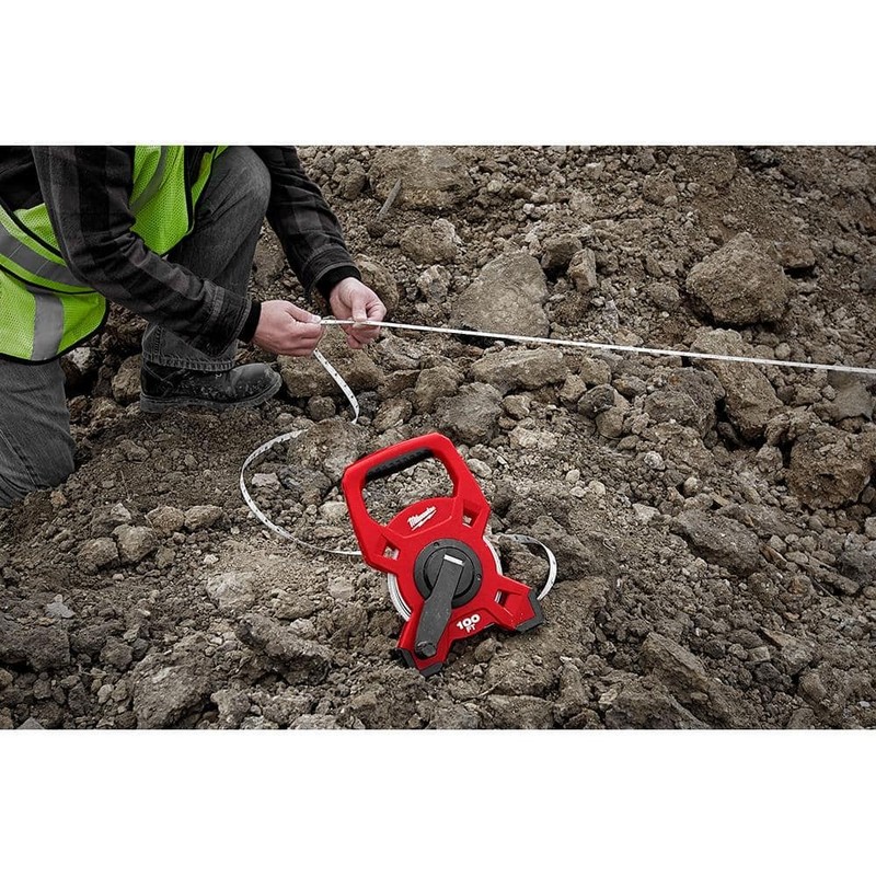 Milwaukee Open Reel 100 ft. SAE Tape Measure - Image 4