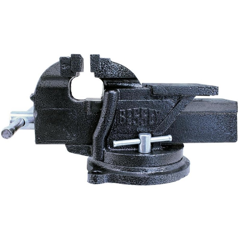BESSEY 4 in. Heavy-Duty Bench Vise with Swivel Base Hand Tool - Image 3