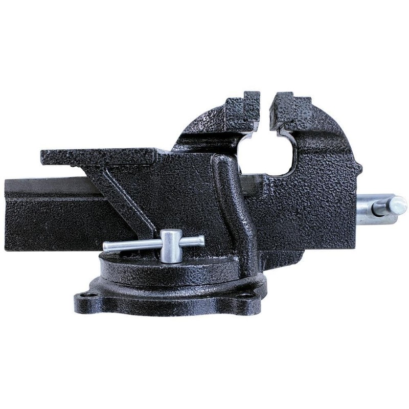 BESSEY 4 in. Heavy-Duty Bench Vise with Swivel Base Hand Tool - Image 4