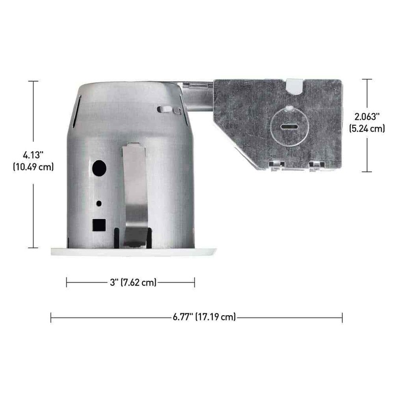 Globe Electric 3 in. New Construction and Remodel White Swivel Spotlight Recesse - Image 5