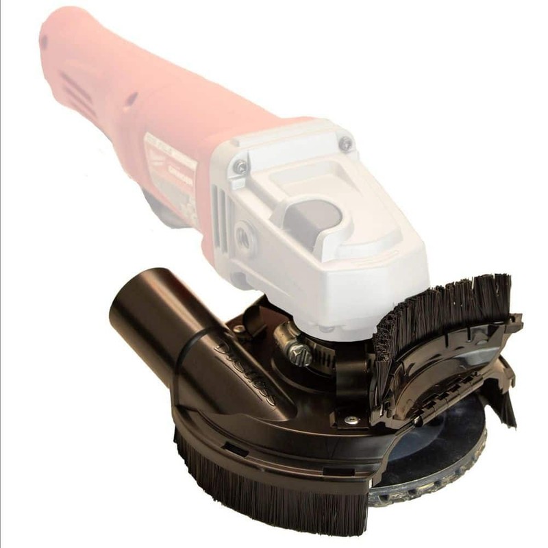 Dustless Technologies 5 in. Dust Shroud Pro Universal Fit Grinder Attachment - Image 3