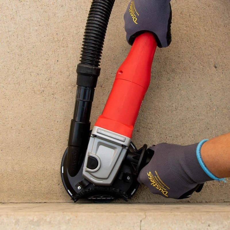 Dustless Technologies 5 in. Dust Shroud Pro Universal Fit Grinder Attachment - Image 4
