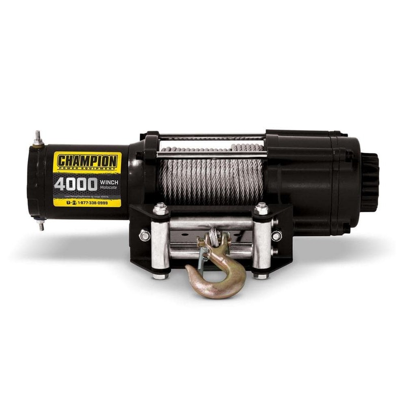 Champion Power Equipment 4000 lbs. ATV/UTV Winch Kit - Image 5