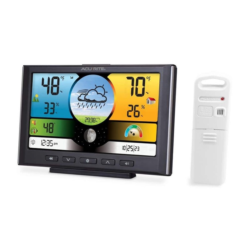AcuRite Weather Forecaster Wireless Digital Color Display - Image 5