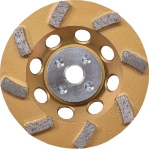 Makita 4-1/2 in. Turbo Diamond Cup Wheel, Low-Vibration, Compatible Grinders
