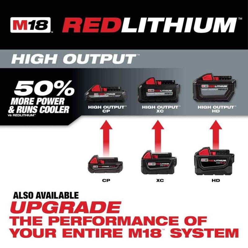 Milwaukee M18 18-Volt 5.0 Ah Lithium-Ion XC Extended Capacity Battery Pack - Image 4