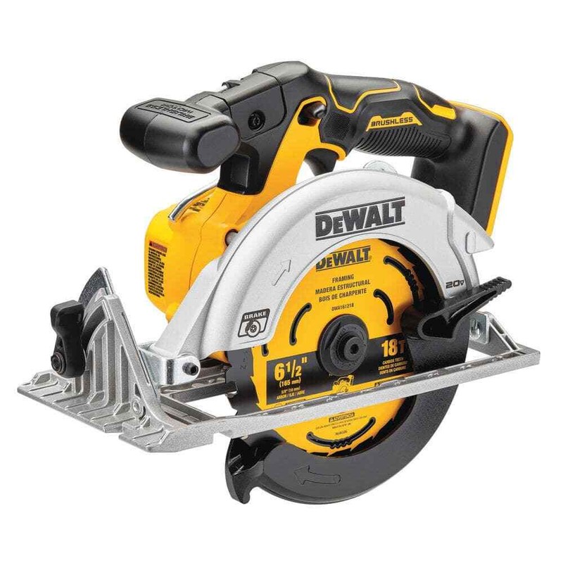 DEWALT 20V MAX Cordless Brushless 6-1/2" Sidewinder Circular Saw (Tool Only) - Image 6