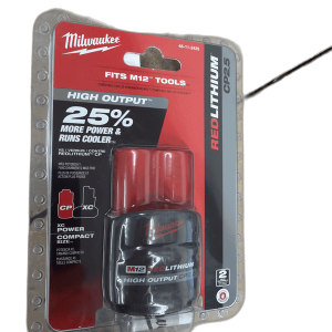 Milwaukee M12 12V Lithium-Ion CP High Output 2.5 Ah Battery Pack