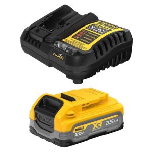 DEWALT 20V MAX XR POWERSTACK Lithium-Ion Battery Starter Kit 3.5Ah Charger