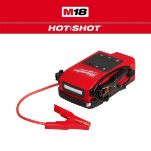 Milwaukee M18 18V Lithium-Ion 2000 Peak Amp HOTSHOT Jump Starter (Tool-Only)