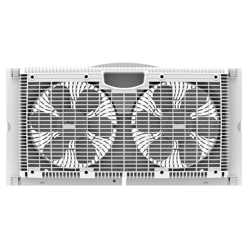 Evo 25 in. 3-Speed Window Fan in White with Remote - Image 3
