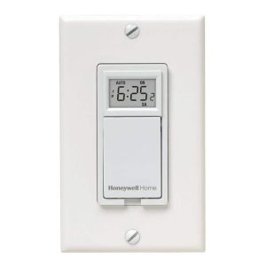 Honeywell Home 120-Volt 7-Day Programmable Indoor Motor and Light Switch Timer