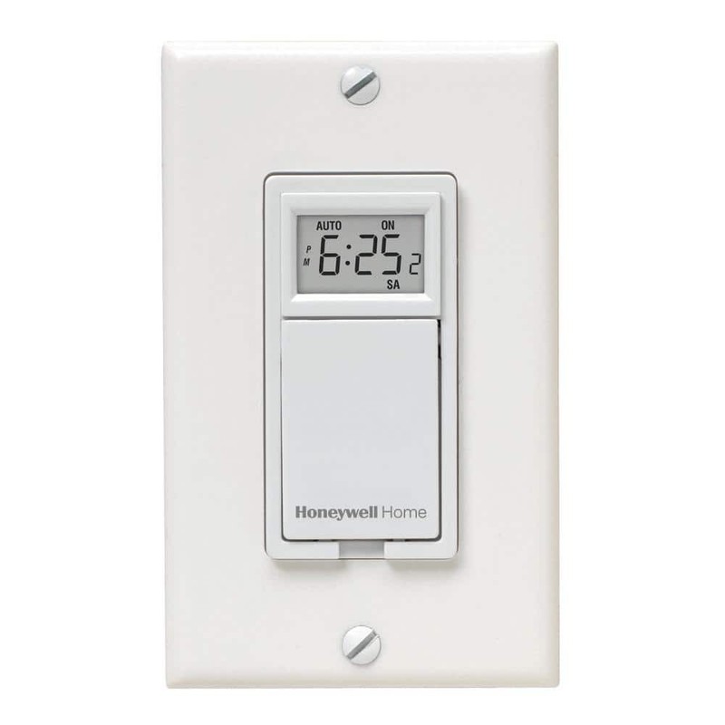 Honeywell Home 120-Volt 7-Day Programmable Indoor Motor and Light Switch Timer