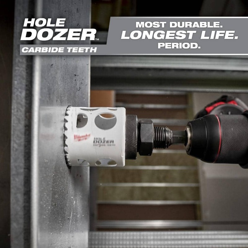 Milwaukee 3-5/8 in. Hole Dozer Carbide Hole Saw - Image 5