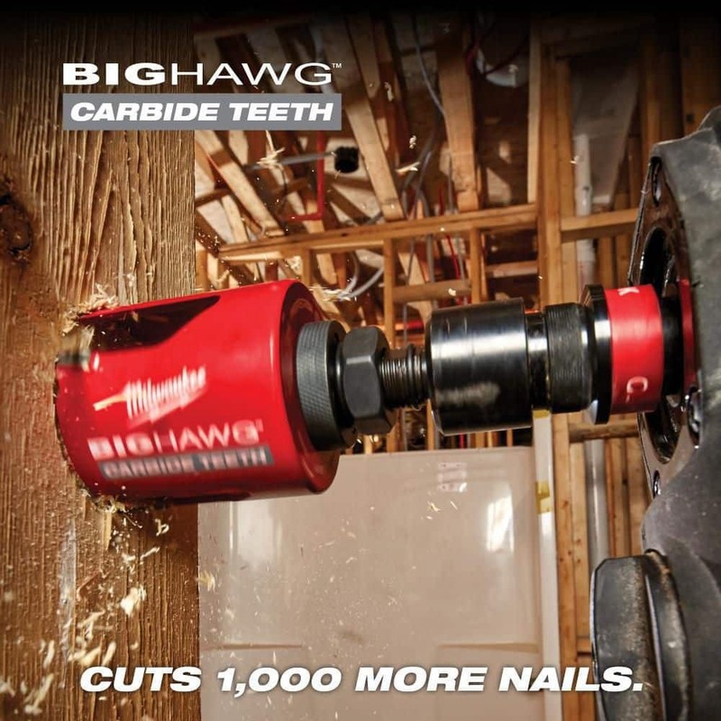 Milwaukee 4-1/4 in. Big Hawg Carbide Hole Saw - Image 4