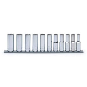 Husky 1/2 in. Drive Deep Metric Socket Set MISSING