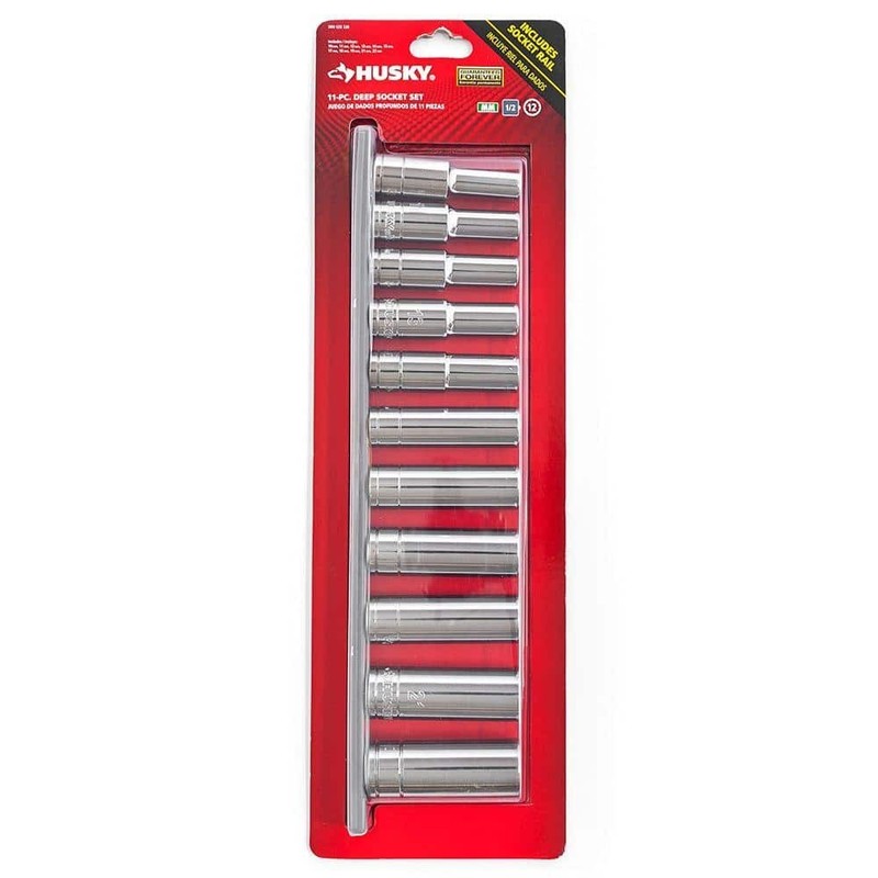 Husky 1/2 in. Drive Deep Metric Socket Set MISSING - Image 6