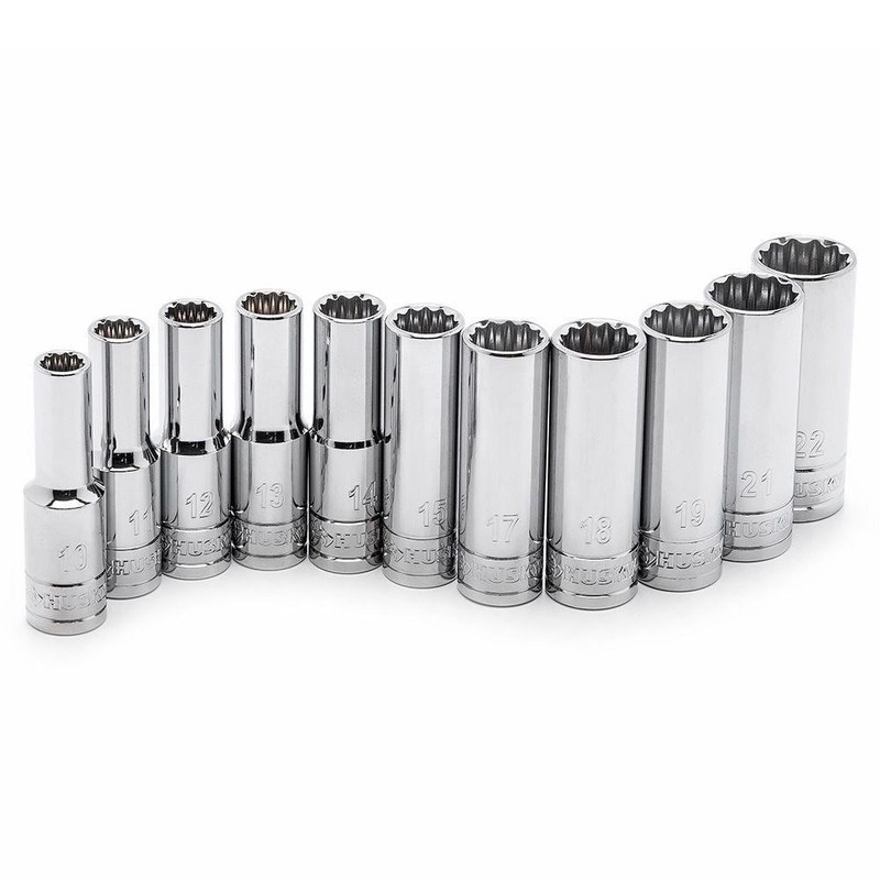 Husky 1/2 in. Drive Deep Metric Socket Set MISSING - Image 7