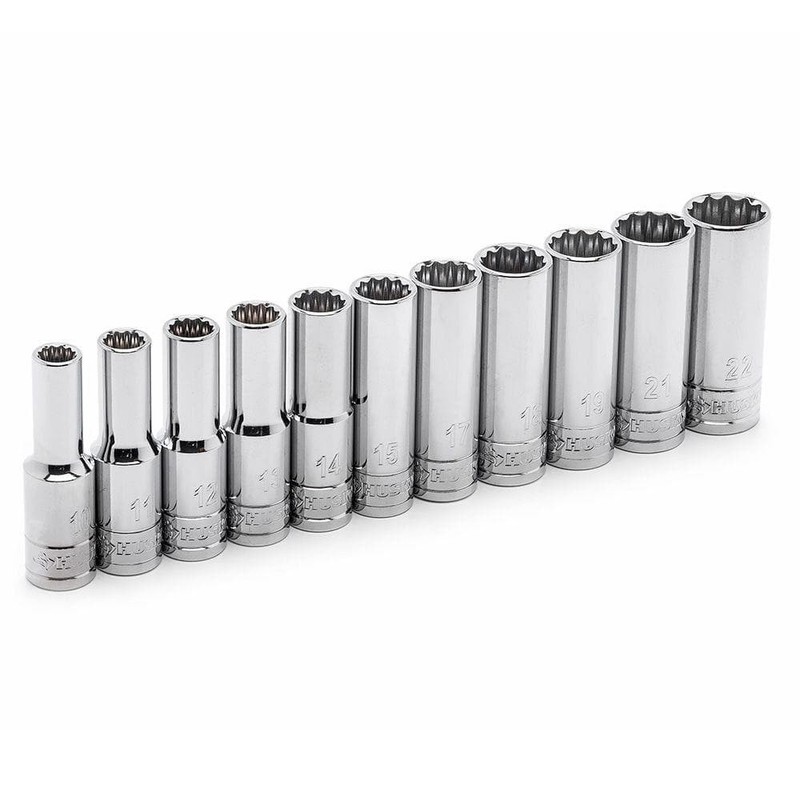Husky 1/2 in. Drive Deep Metric Socket Set MISSING - Image 8