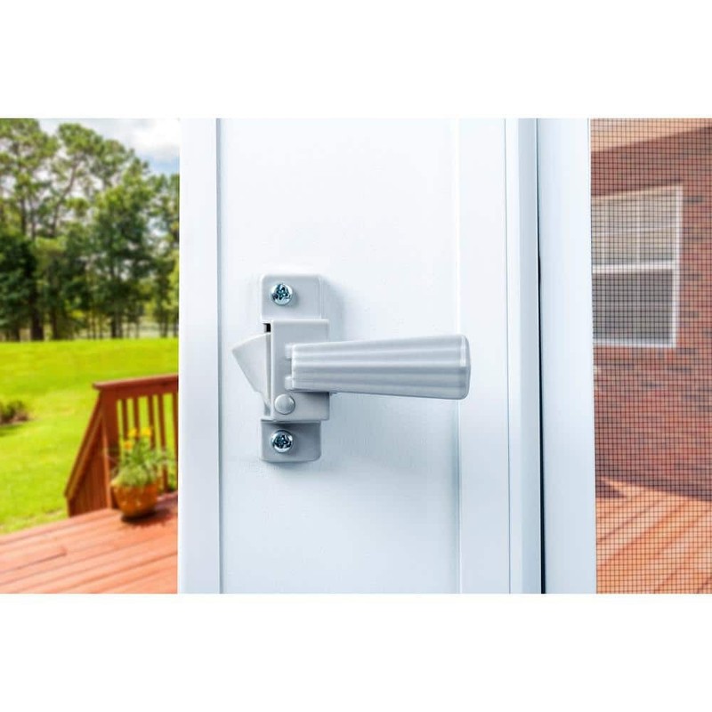 Wright Products Pneumatic Closer and Push Button Latch Combo Kit, Aluminum - Image 3