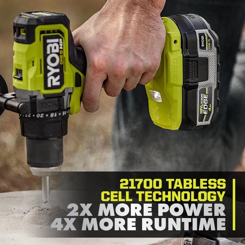 RYOBI ONE+ 18V 4.0 Ah Lithium-Ion HIGH PERFORMANCE EDGE Battery - Image 5
