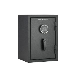 MAXSafes 1.0 cu. ft. Fireproof Waterproof Safe with Digital Key Pad Black