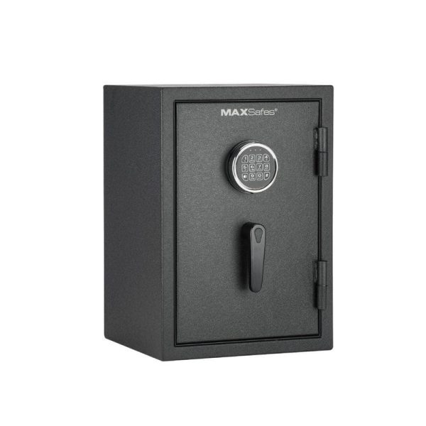 MAXSafes 1.0 cu. ft. Fireproof Waterproof Safe with Digital Key Pad Black