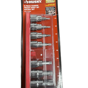Husky 3/8 in. Drive Tamper Proof Torx Bit Socket Set (7-Piece) MISSING T30