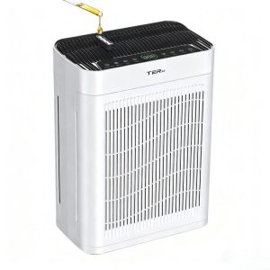Unbranded Air Purifiers Large Room 3000 sq. ft. Washable Filters H13 HEPA White