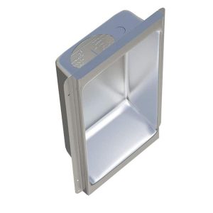 DRYERBOX 3.5 in. Dryer Box Metal, Recessed, Upward Venting, 2 x 4 Wall
