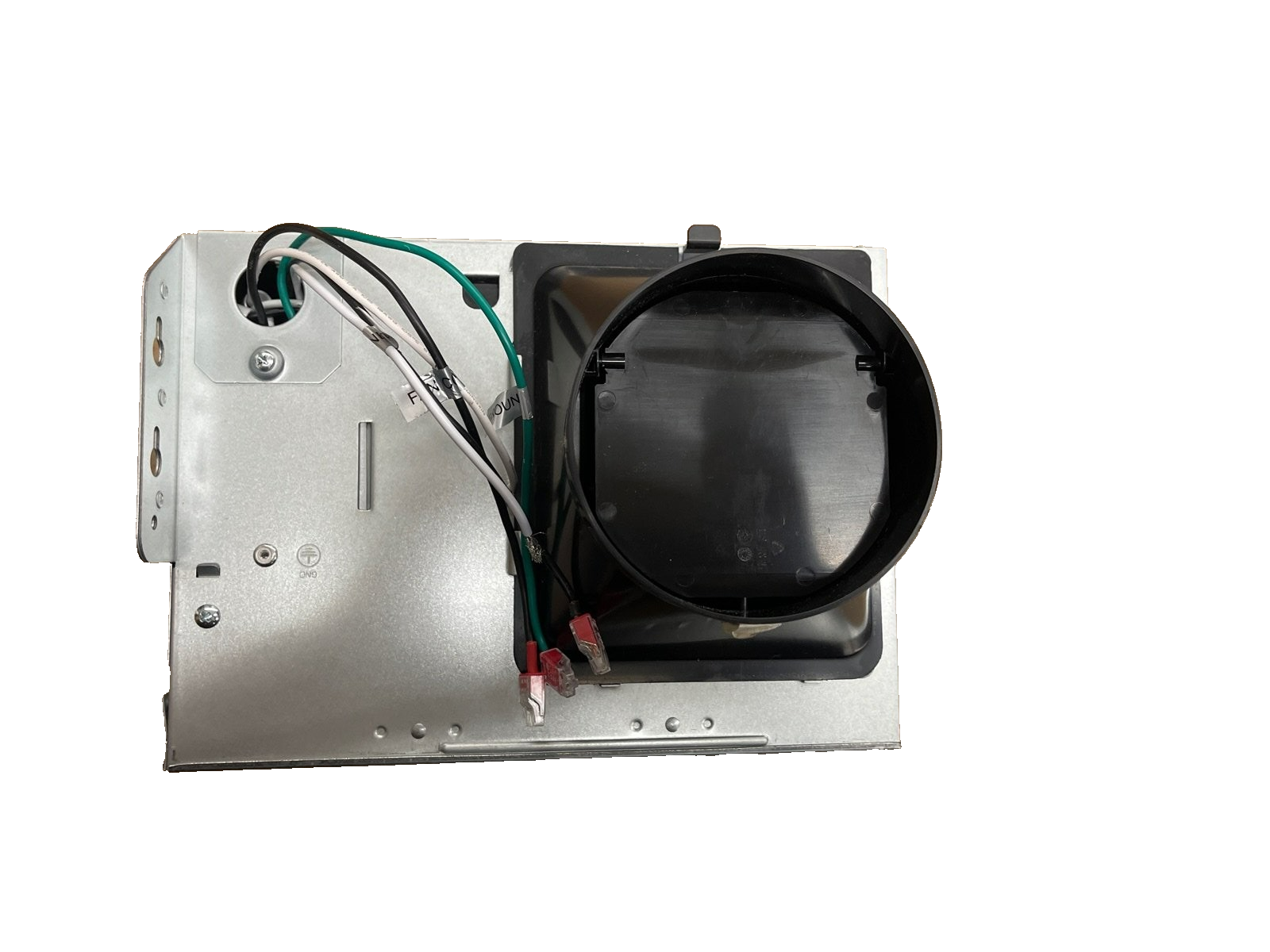 Commercial Electric 80/110 CFM Round Bathroom Exhaust Fan LED Night Light Sensor - Image 3