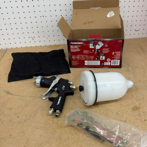 Husky Gravity Feed Composite HVLP Spray Gun NO GAUGE