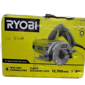 RYOBI 12 -Amps 4 in. Blade Corded Wet Tile Saw NO BLADE